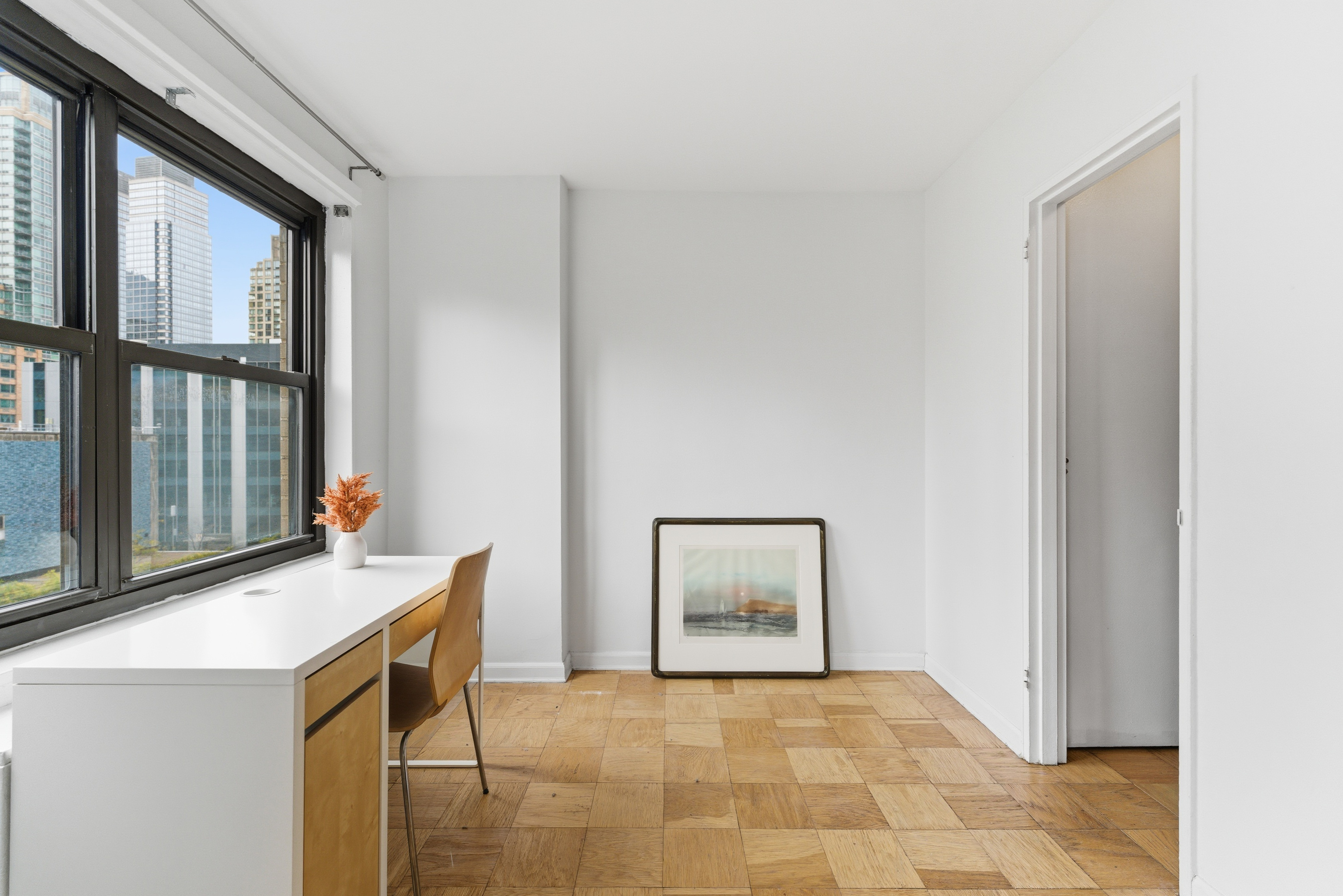 140 West End Avenue, Unit 6D Manhattan, NY 10023 - Photo 6 of 19 a view of an empty room and window