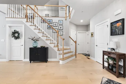 a view of entryway and hall