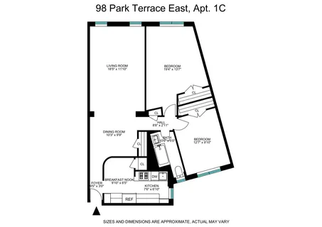 a picture of floor plan