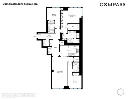 $5,000,000 | 200 Amsterdam Avenue, Unit 8C | Upper West Side