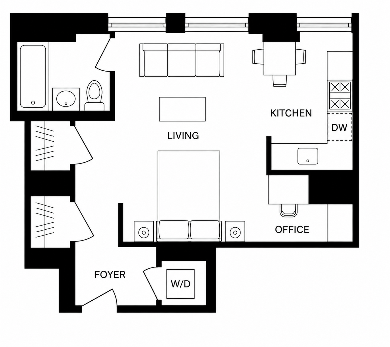 1 Hanson Place, Unit 25C Brooklyn, NY 11243 - Photo 19 of 19 Gallery Image 19