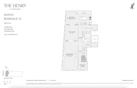 $15,450,000 | 211 West 84th Street, Unit 7A | Upper West Side