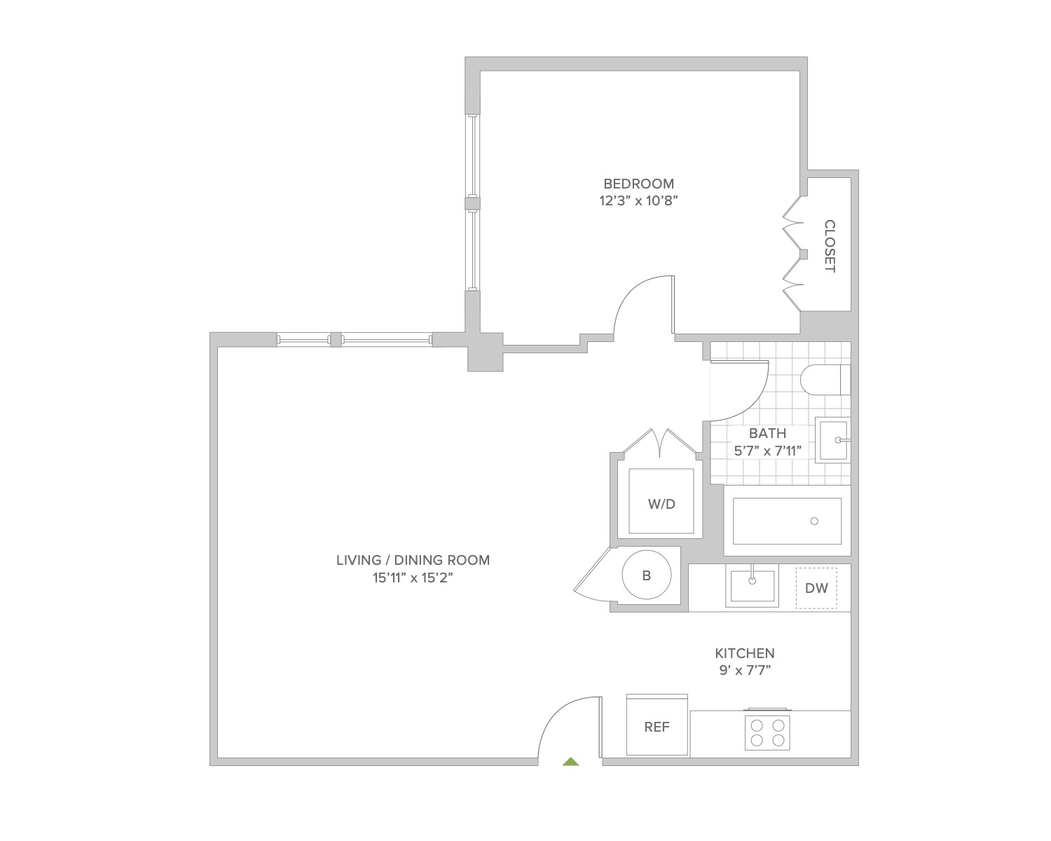 59 Hawthorne Street, Unit 3B Brooklyn, NY 11225 - Photo 7 of 7