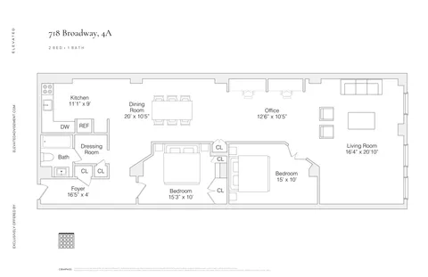 $1,495,000 | 718 Broadway, Unit 4A | NoHo