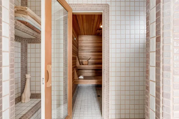 a view of a bathroom