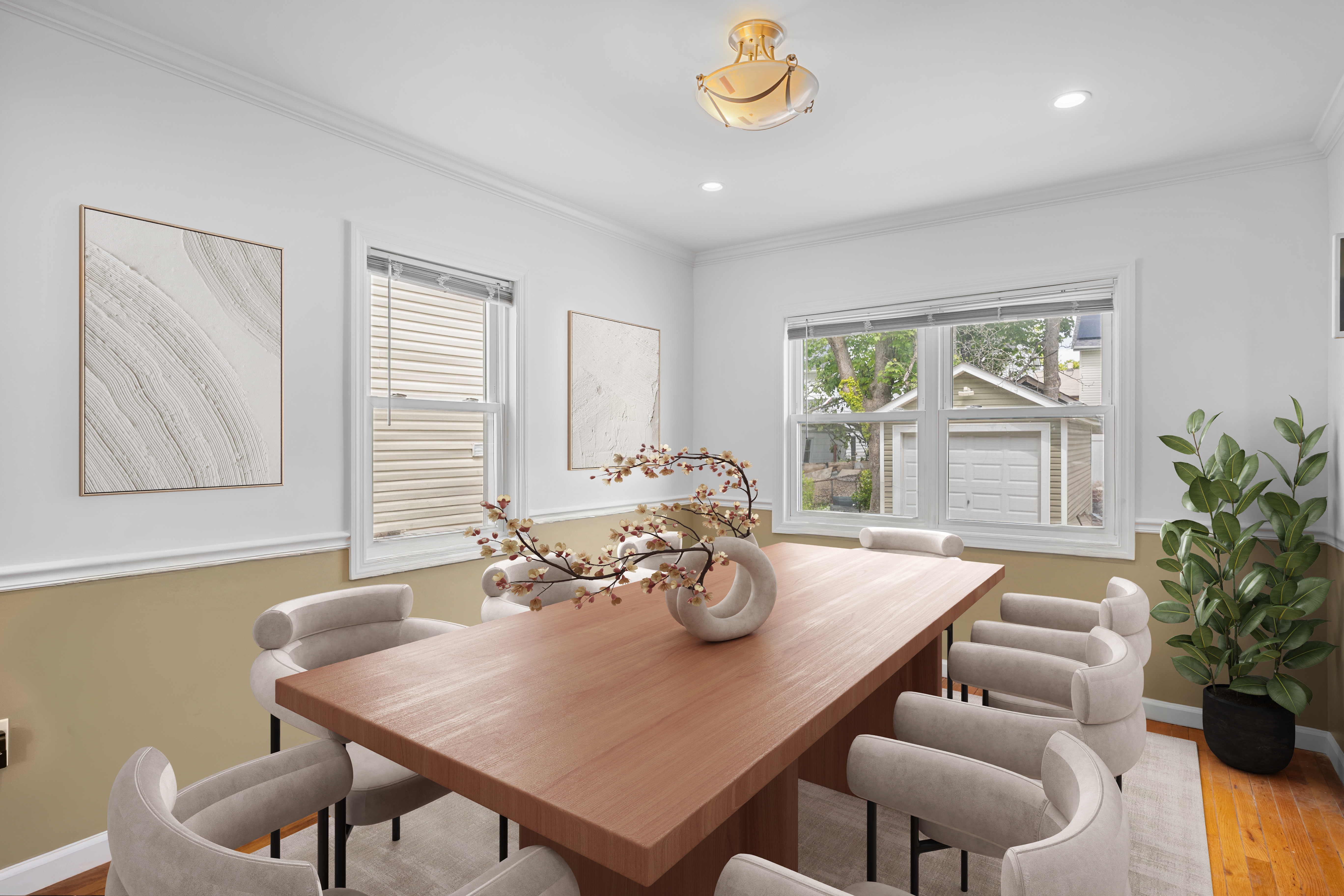 194-35 114th Drive Queens, NY 11412 - Photo 7 of 21 a view of a dining room with furniture window and outside view