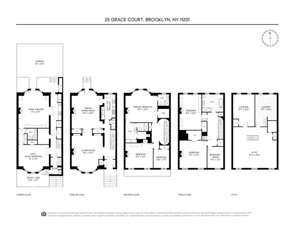$15,000,000 | 25 Grace Court | Brooklyn Heights