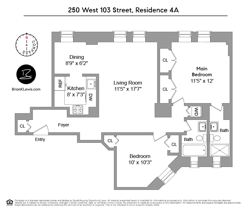 250 West 103rd Street, Unit 4A Manhattan, NY 10025 - Photo 14 of 14