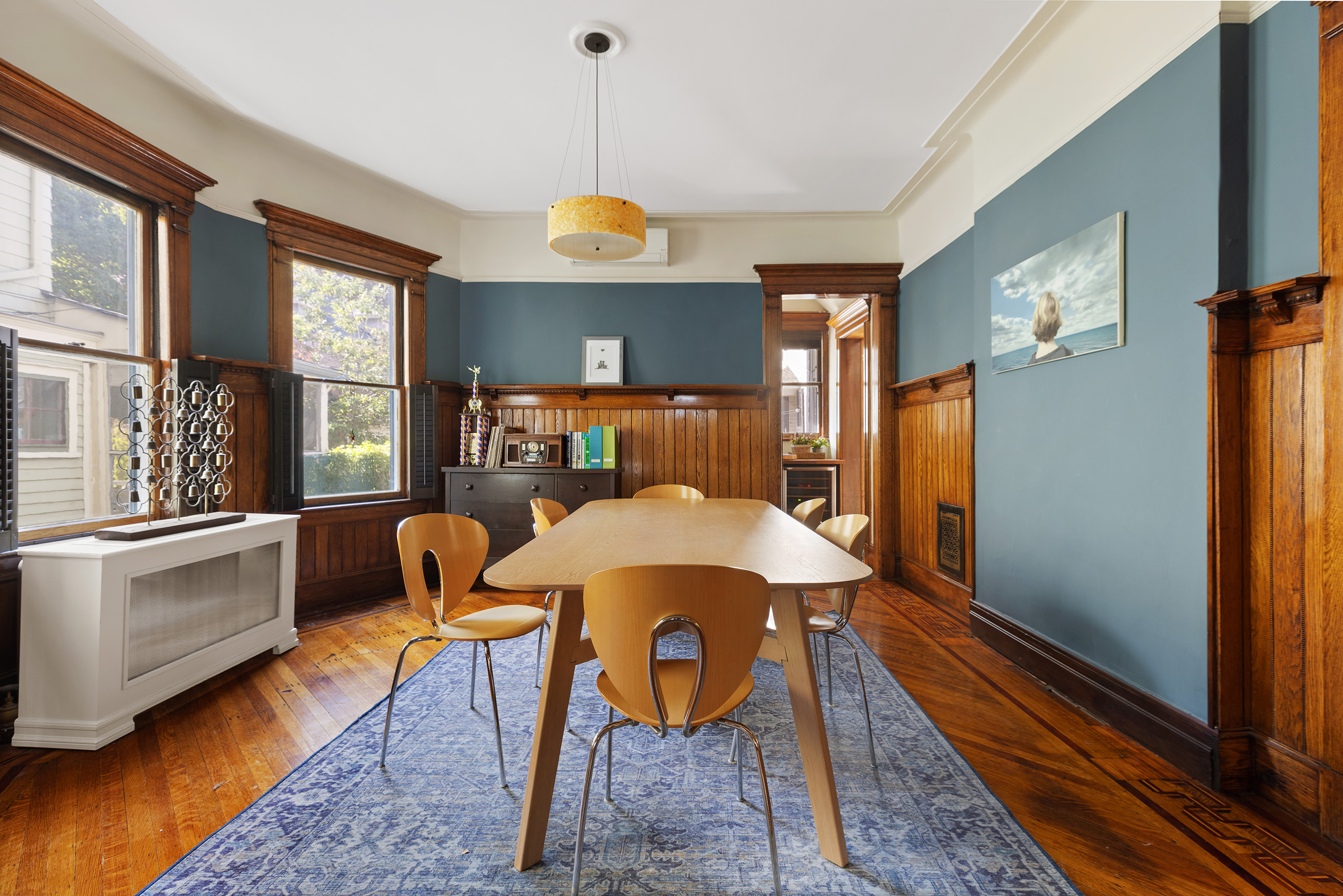 462 Westminster Road Brooklyn, NY 11218 - Photo 4 of 18 a view of a dining room with furniture window and wooden floor