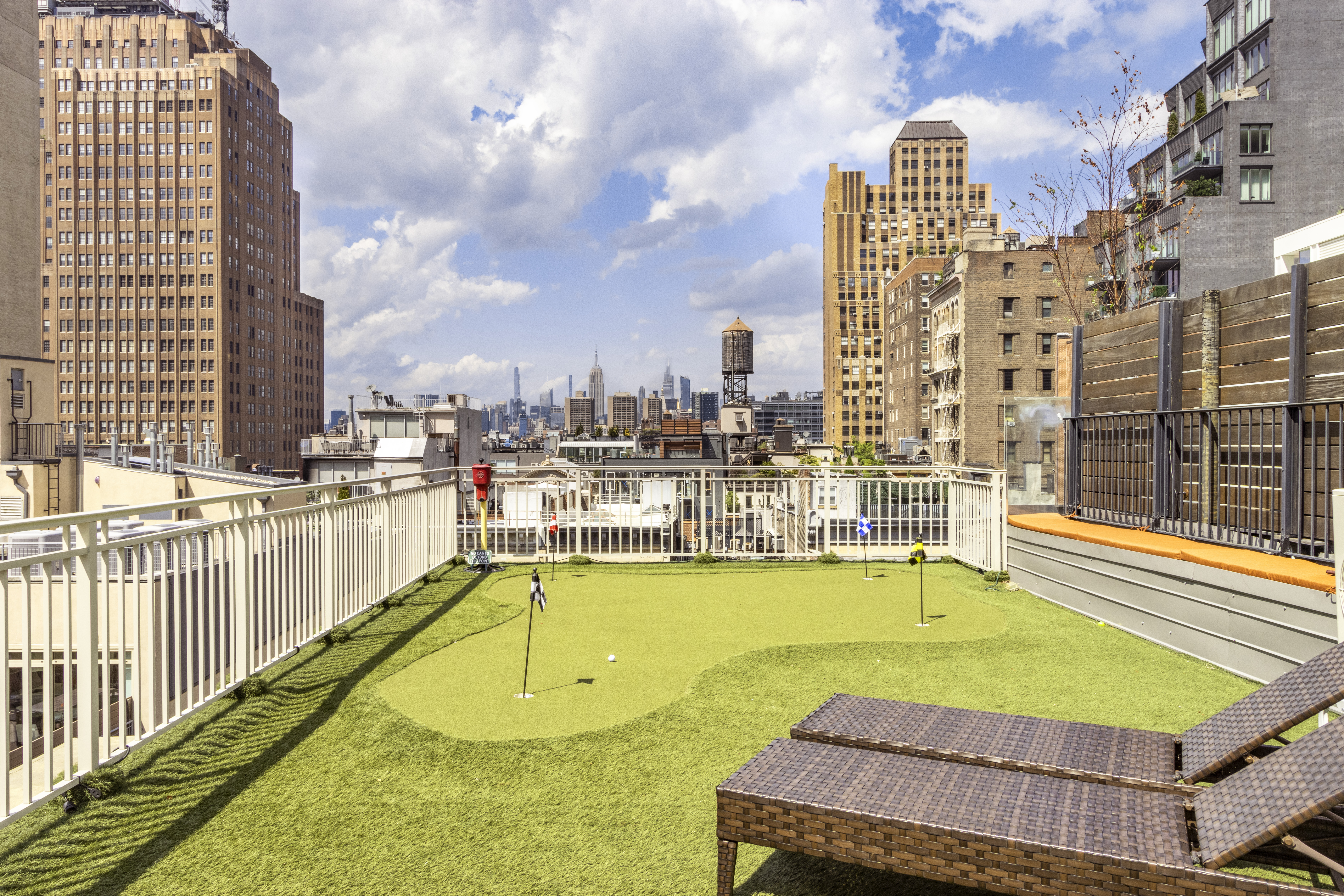 85 Leonard Street, Unit PH Manhattan, NY 10013 - Photo 24 of 27 a view of a city with tall buildings