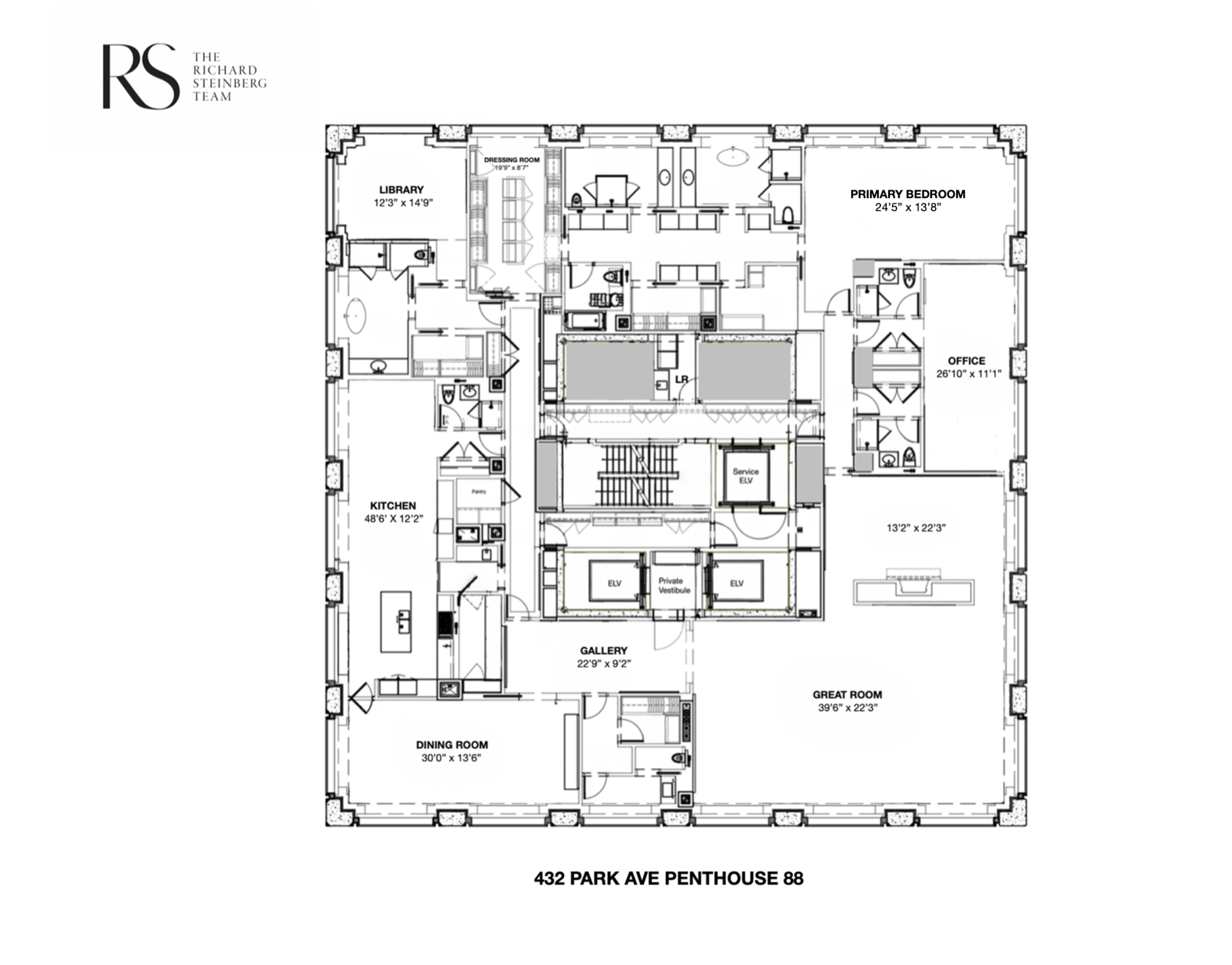 432 Park Avenue PH88 Midtown East New York NY 10022