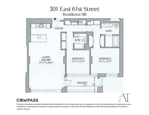 $10,500 | 301 East 61st Street, Unit 9B | Lenox Hill