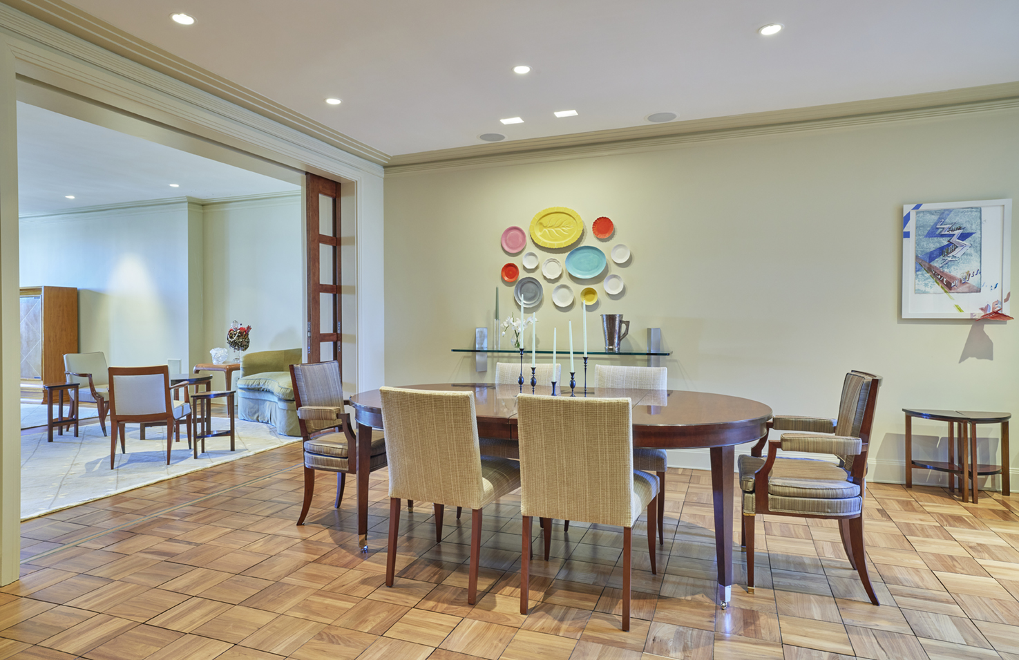 115 Central Park West, Unit 18JK Manhattan, NY 10023 - Photo 6 of 25 a view of a dining room with furniture