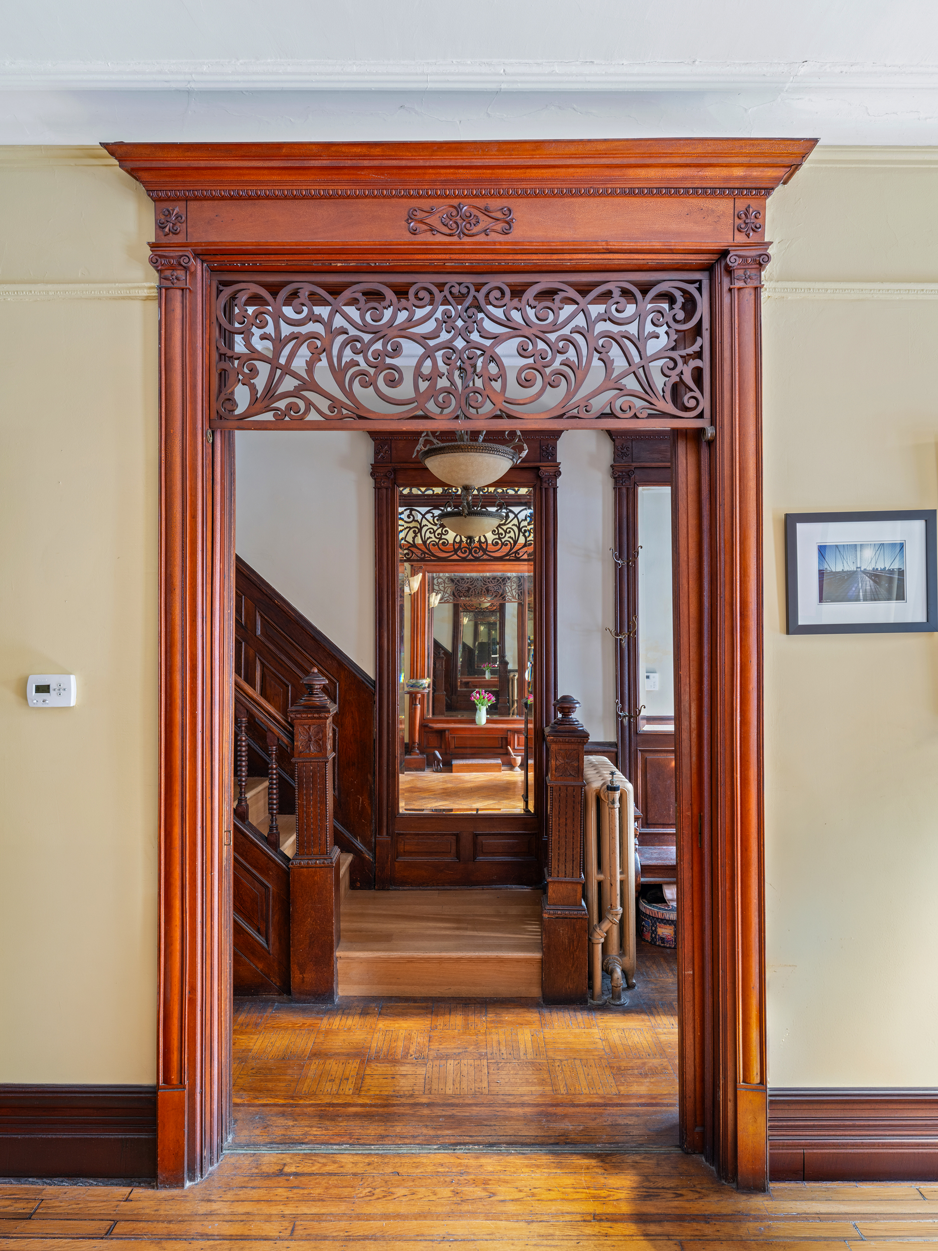 291 Sterling Place Brooklyn, NY 11238 - Photo 10 of 19 a view of a entryway door of the house