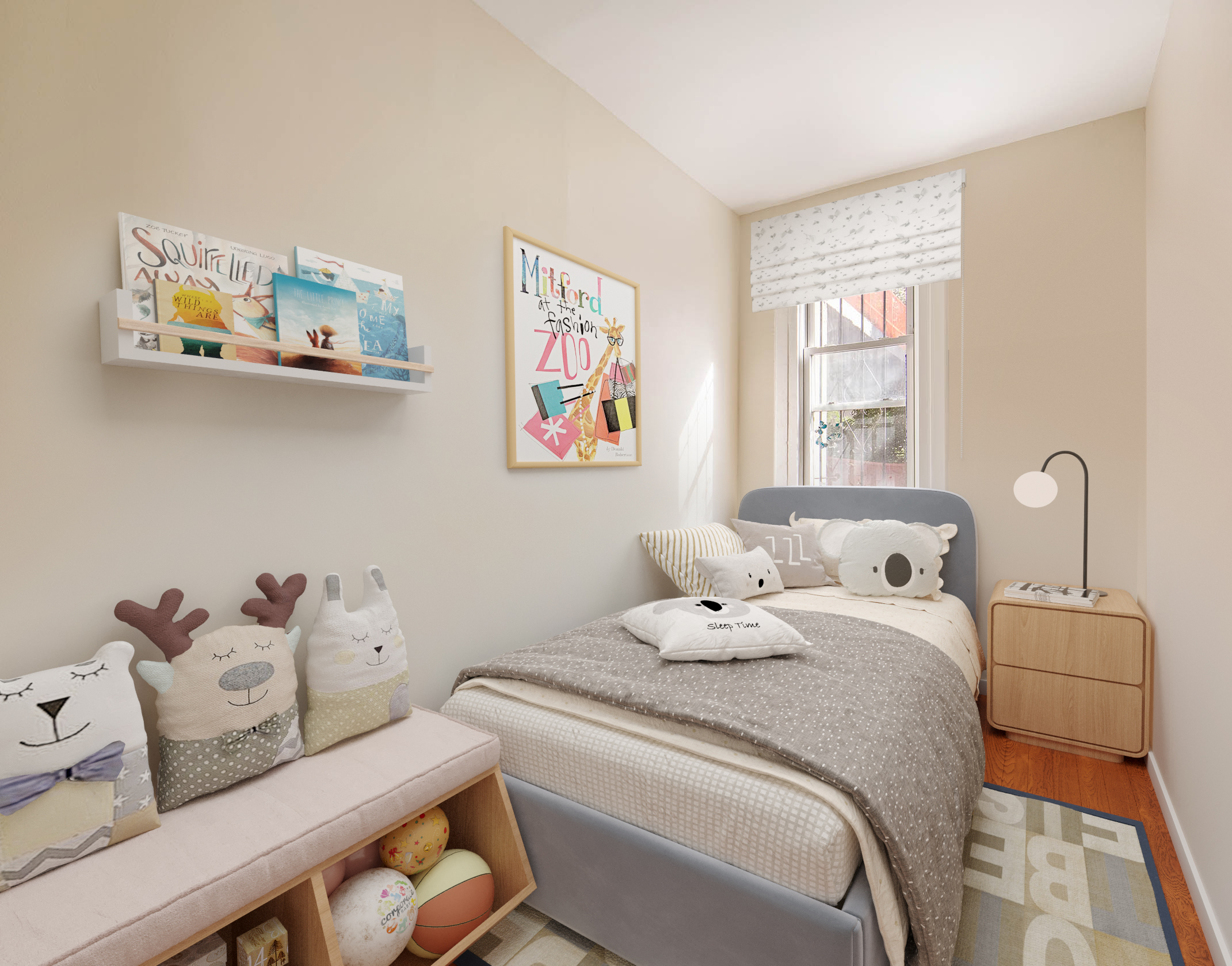 1008 Bushwick Avenue Brooklyn, NY 11221 - Photo 5 of 11 a bedroom with a bed and window