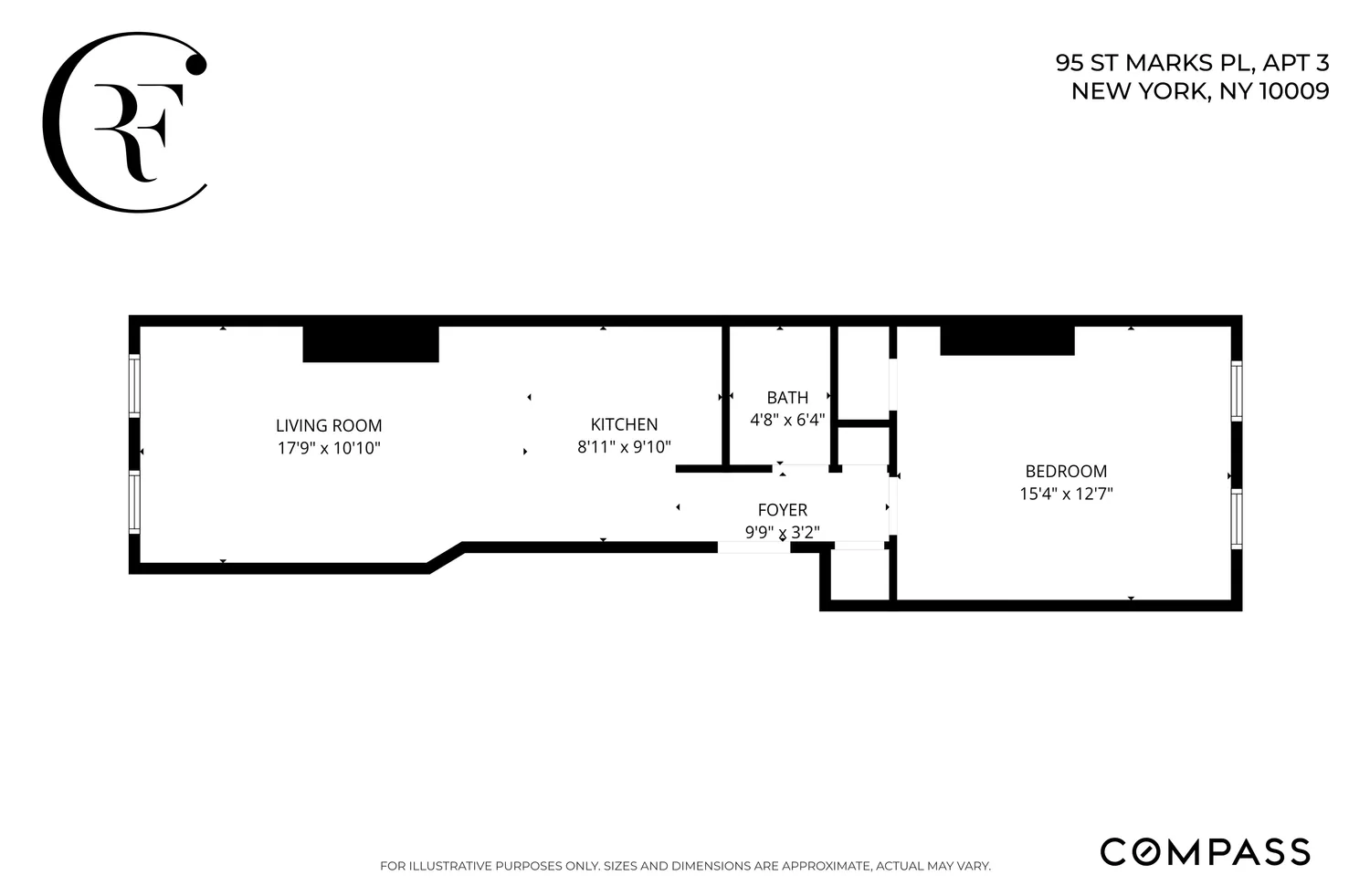 $4,500 | 95 St Marks Place, Unit 3 | East Village