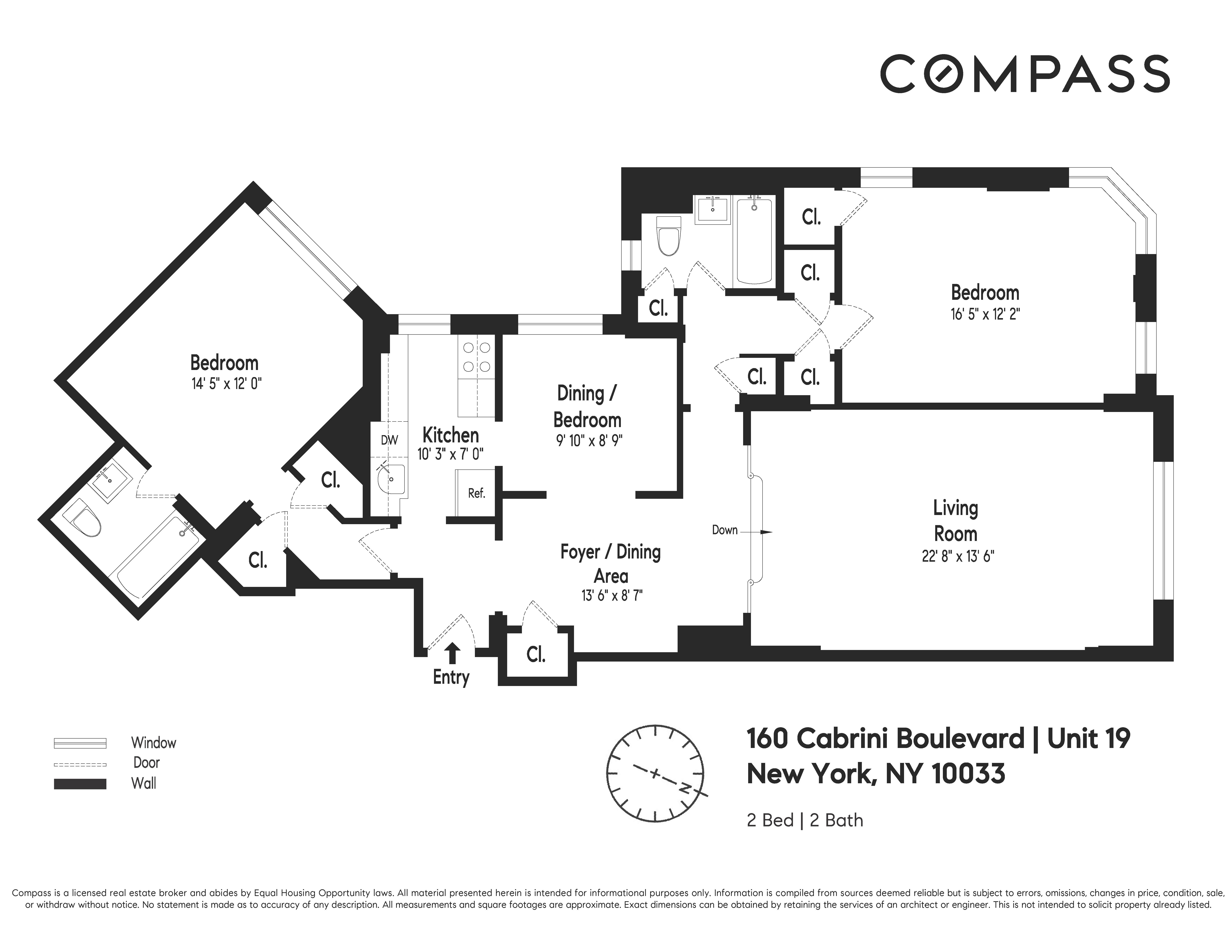 160 Cabrini Boulevard, Unit 19 Manhattan, NY 10033 - Photo 27 of 27 a black and white photo of a