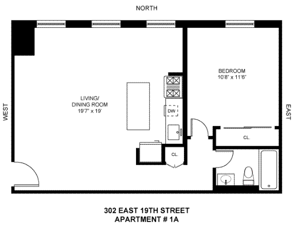 302 East 19th Street, Unit 1A Manhattan, NY 10003 - Photo 7 of 7