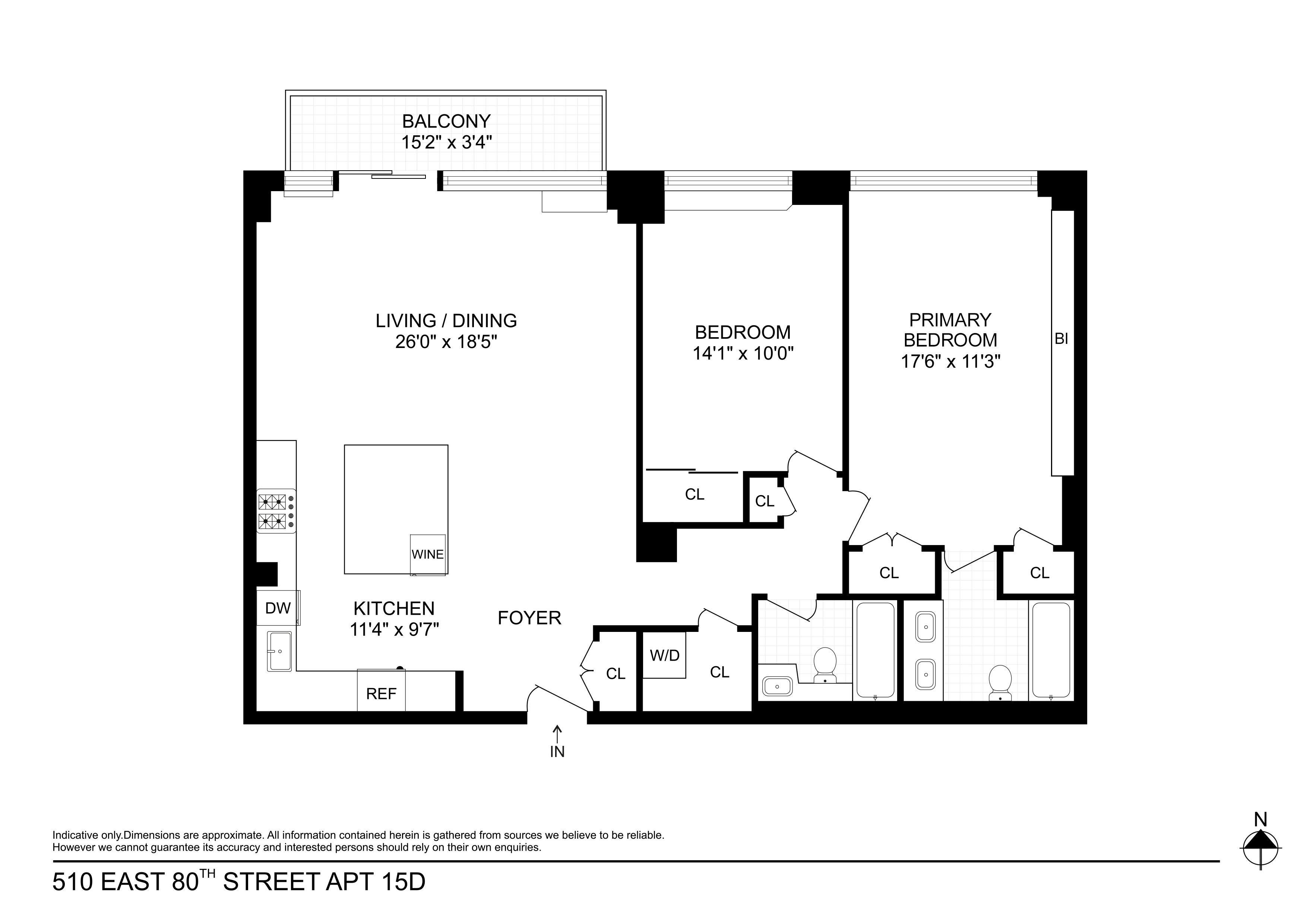 510 East 80th Street, Unit 15D Manhattan, NY 10075 - Photo 11 of 11