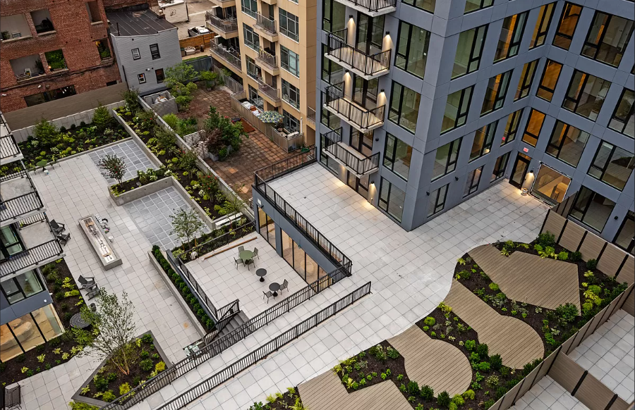 218 Front Street, Unit 231 Brooklyn, NY 11201 - Photo 34 of 35 a view of building with yard