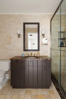 a view of a city with tall buildings