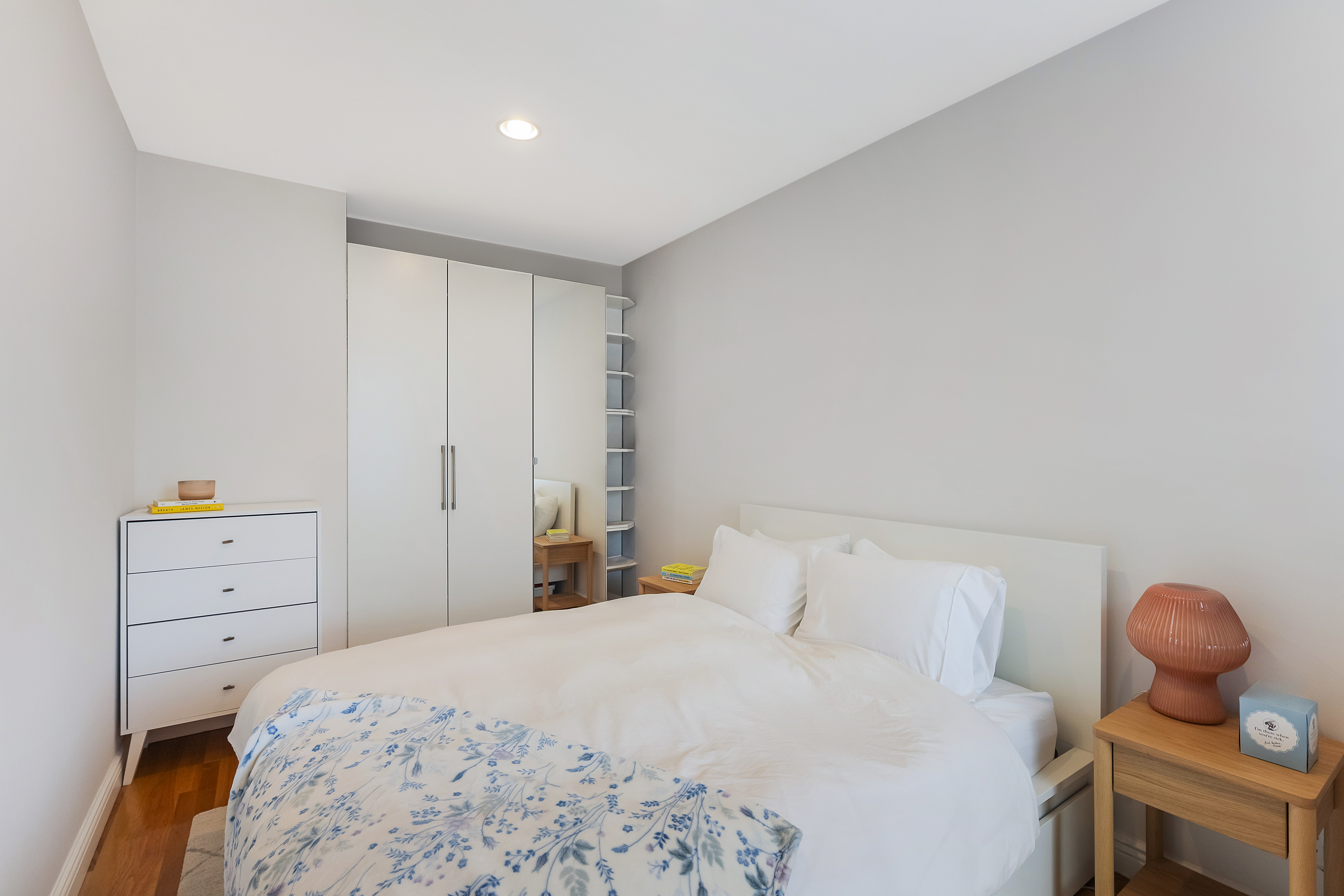 89 Wyckoff Street, Unit 4B Brooklyn, NY 11201 - Photo 5 of 9 a bedroom with a bed and chair