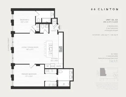 $2,850,000 | 66 Clinton Street, Unit 5A | Lower East Side