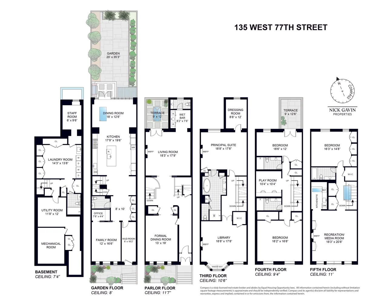 $11,995,000 | 135 West 77th Street | Upper West Side