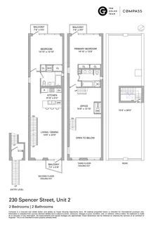 $1,699,999 | 230 Spencer Street, Unit 2 | Bedford-Stuyvesant
