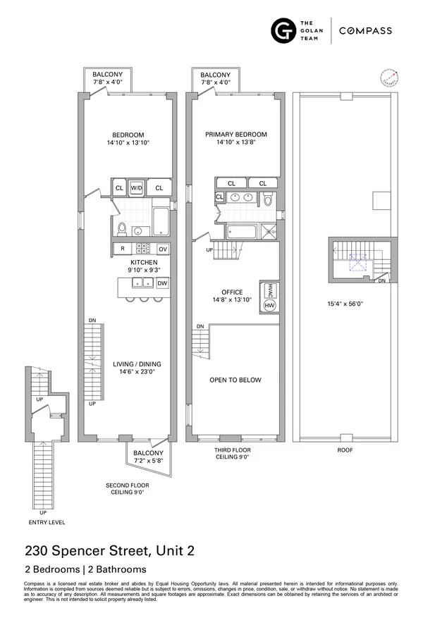 $1,699,999 | 230 Spencer Street, Unit 2 | Bedford-Stuyvesant