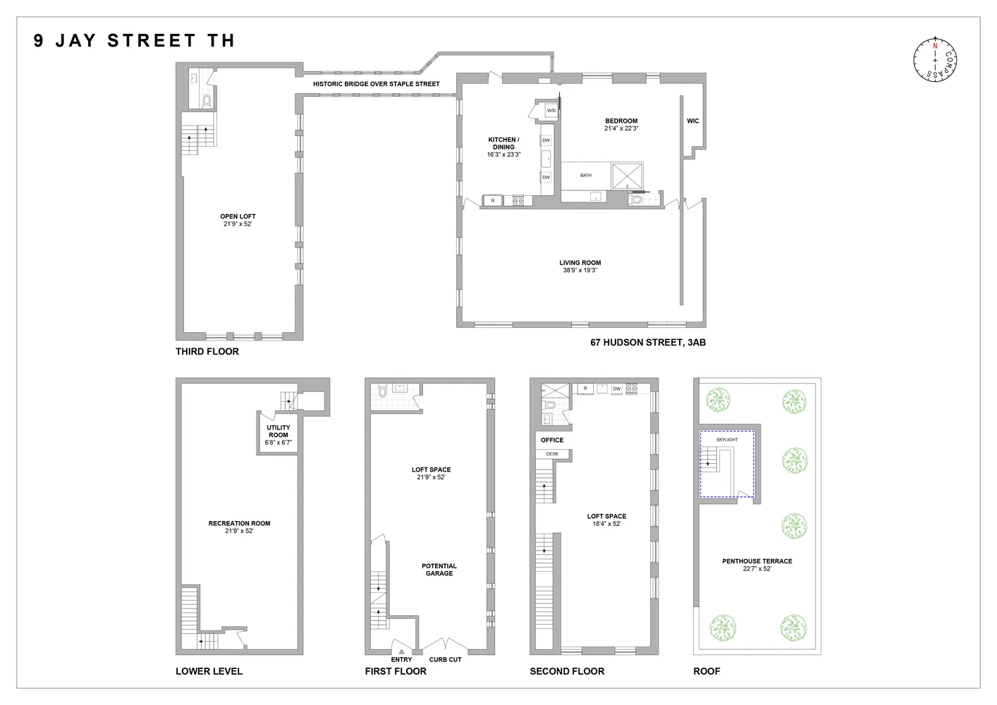 a picture of a bench in a white building