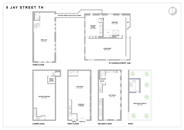 a picture of a bench in a white building