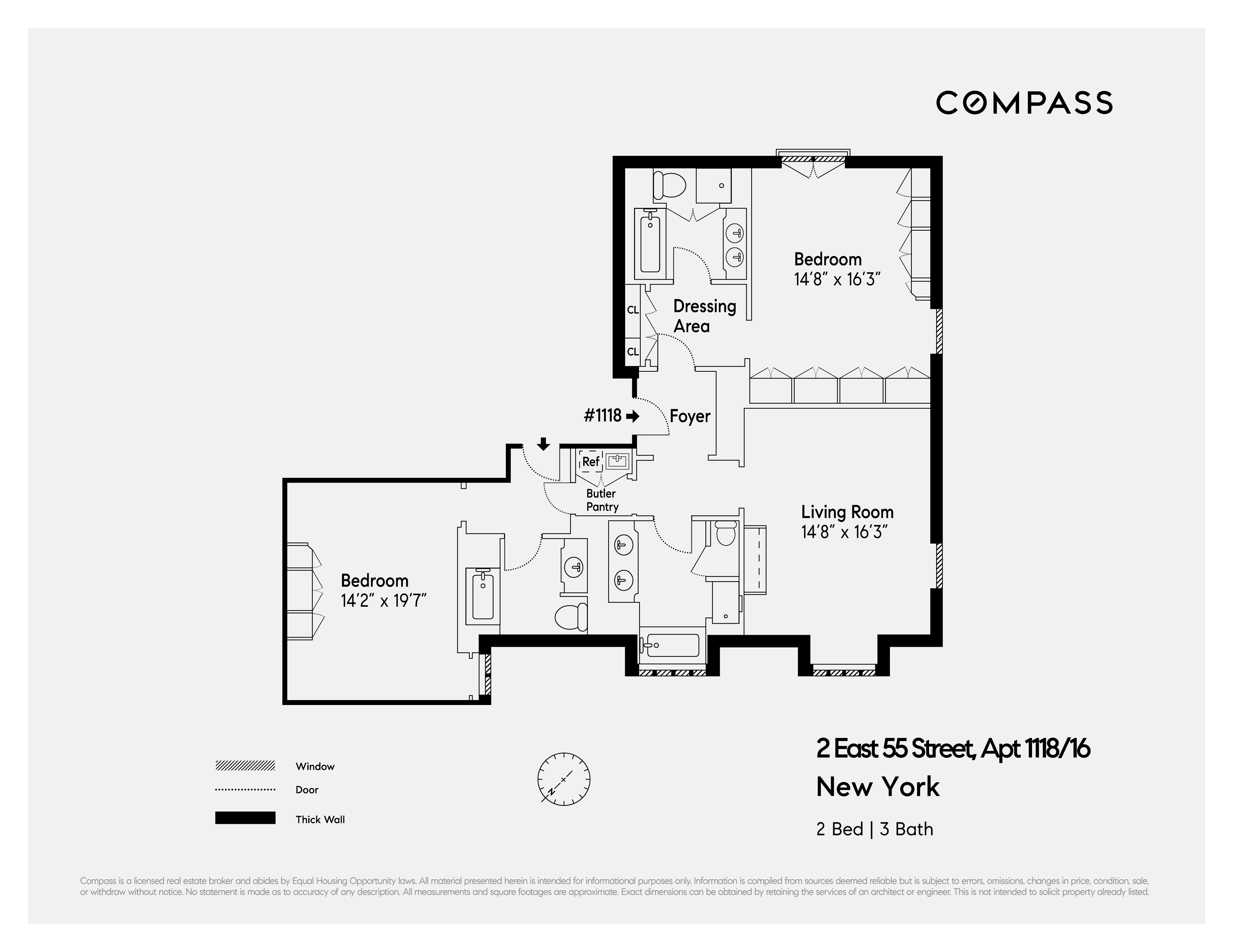 2 East 55th Street, Unit 1116 Manhattan, NY 10022 - Photo 14 of 14 unknown
