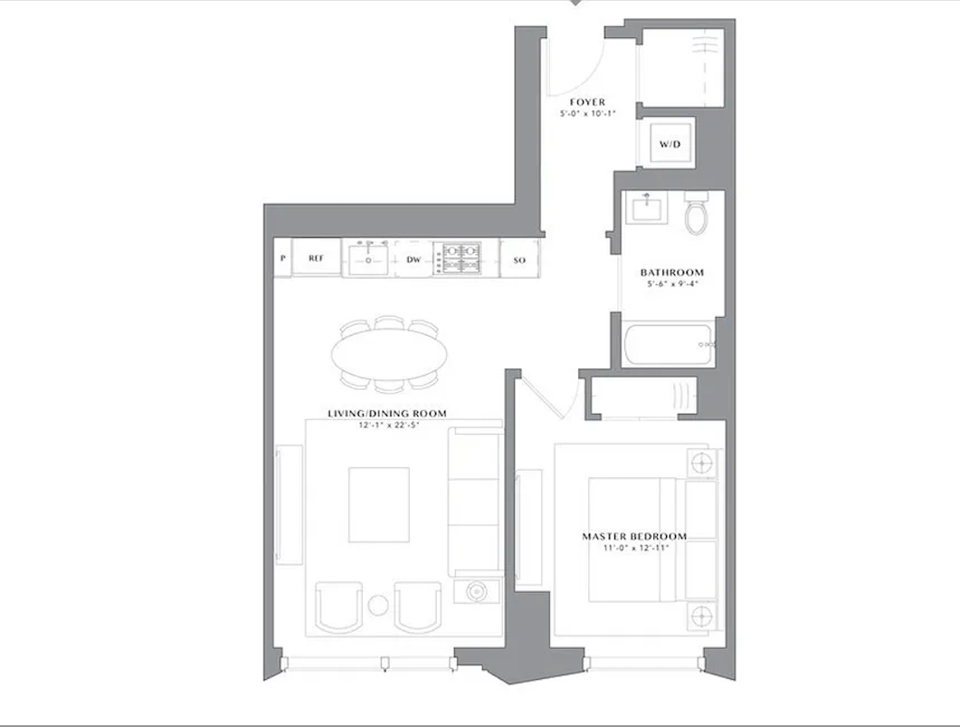 1 City Point, Unit 46F Brooklyn, NY 11201 - Photo 5 of 5 unknown