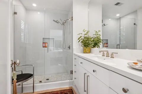 a close view of sink