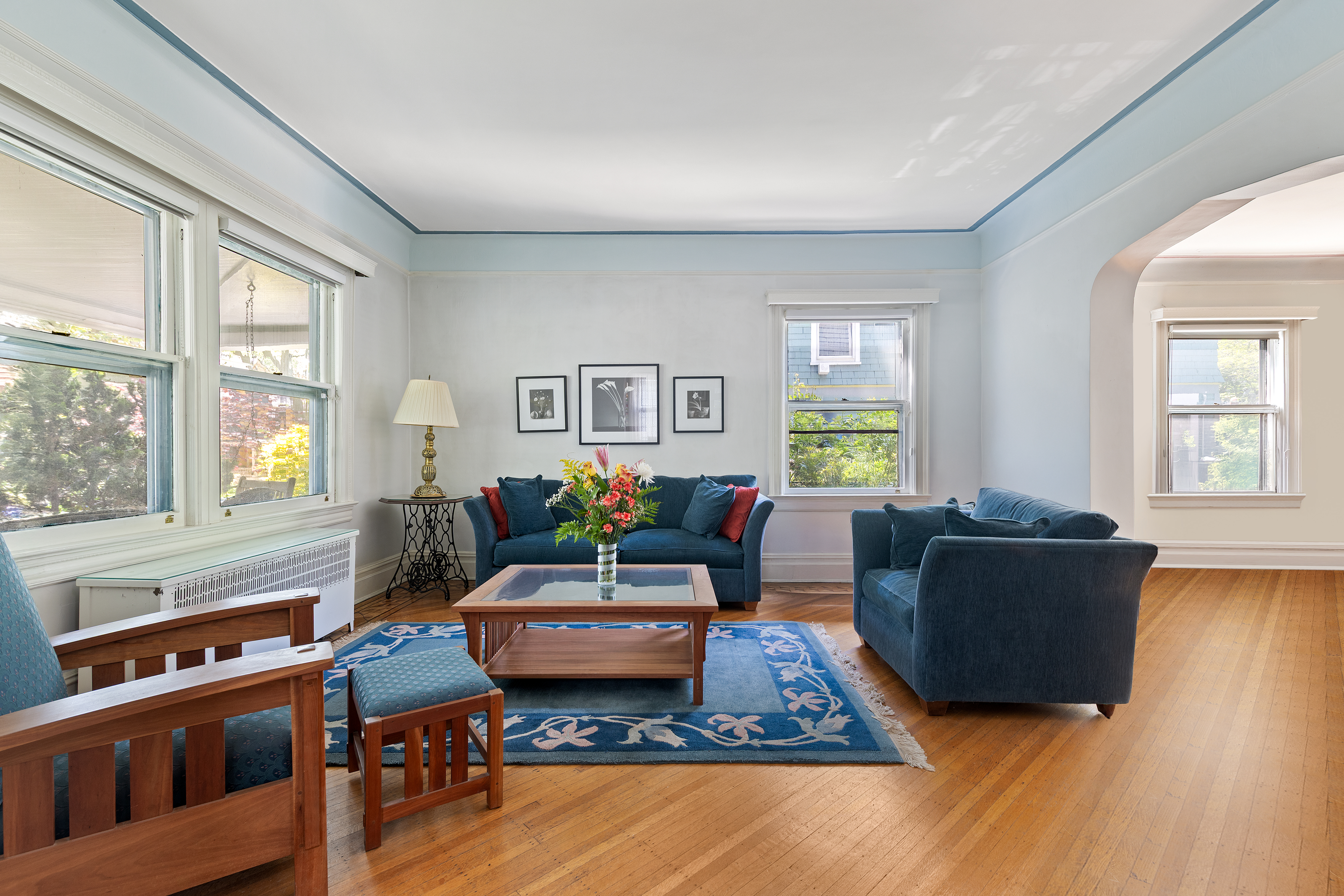 492 Westminster Road Brooklyn, NY 11218 - Photo 4 of 21 a living room with furniture and wooden floor