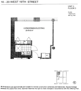 $700,000 | 16 West 19th Street, Unit 3A | Flatiron