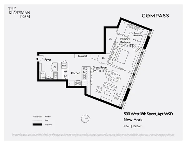 $13,500 | 500 West 18th Street, Unit W9D | Chelsea