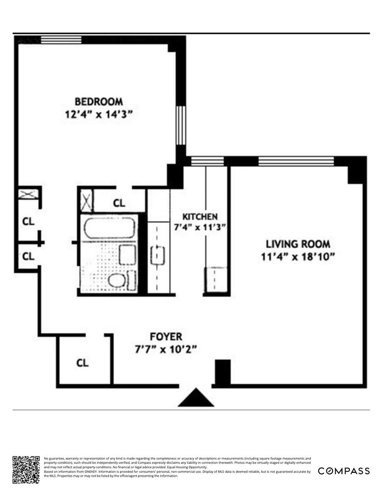 $3,250 | 175 Willoughby Street, Unit 11N | Downtown Brooklyn