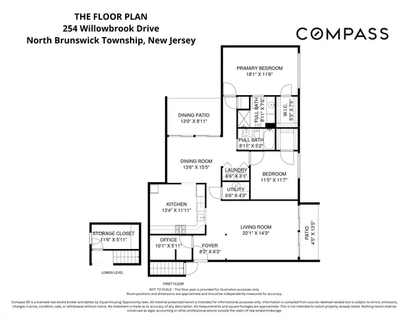 $399,900 | 254 Willowbrook Drive, North Brunswick, NJ 08902