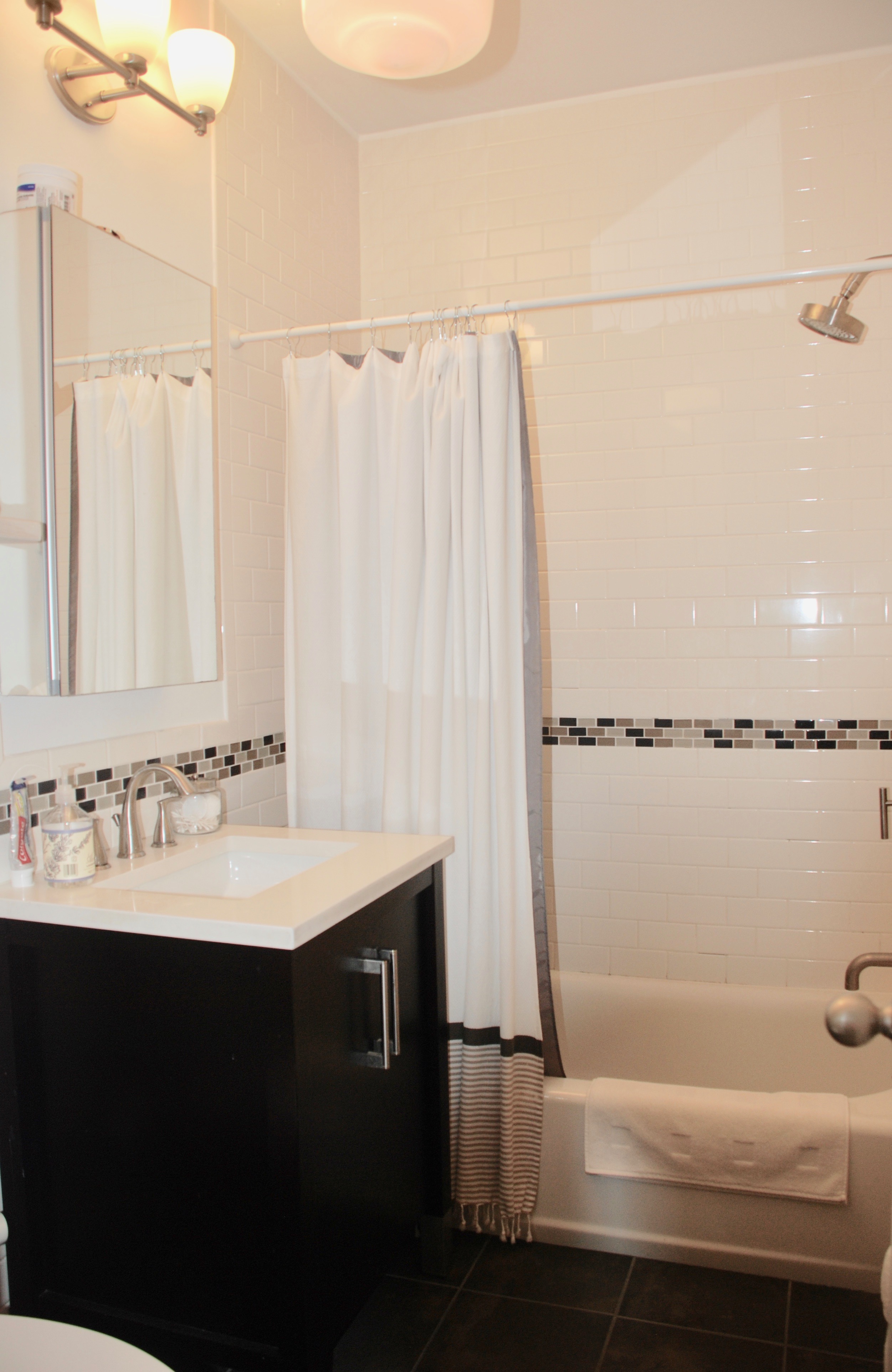 511 Clinton Street, Unit 2 Brooklyn, NY 11231 - Photo 10 of 12 a bathroom with a sink and a bathtub