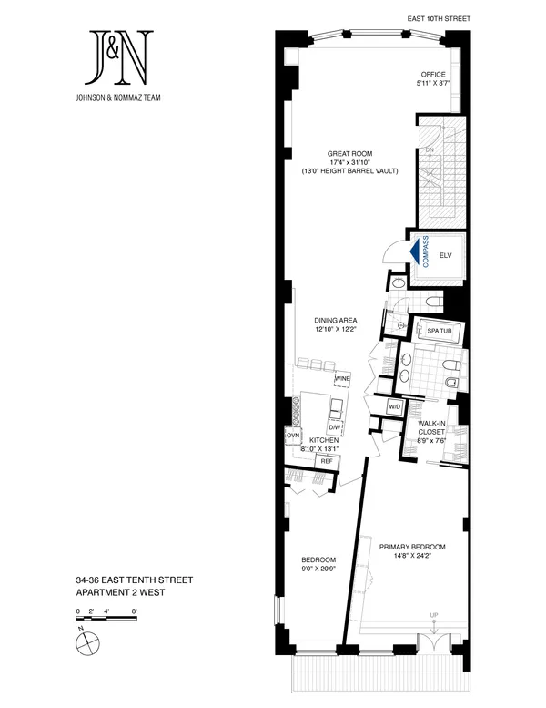 $3,495,000 | 34-36 East 10th Street, Unit 2W | Greenwich Village