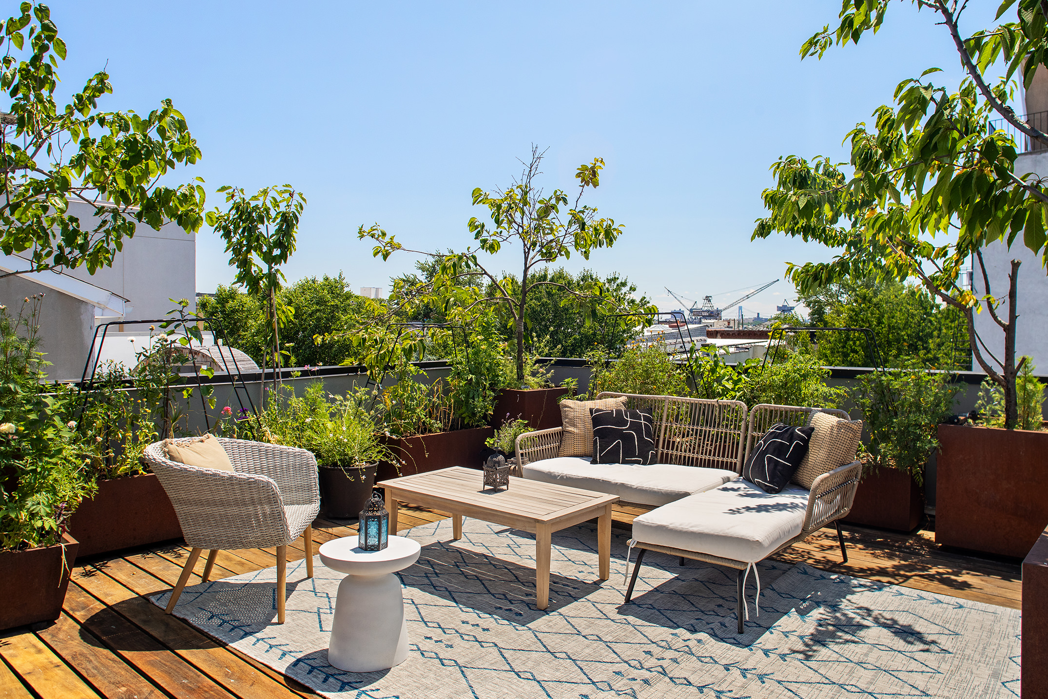 47 Wolcott Street Brooklyn, NY 11231 - Photo 22 of 24 a view of a chairs and table in a backyard