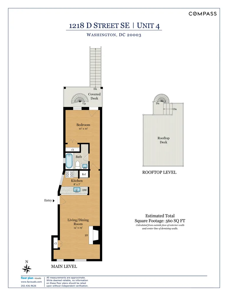 $350,000 | 1218 D Street Southeast, Unit 4, Washington, DC 20003