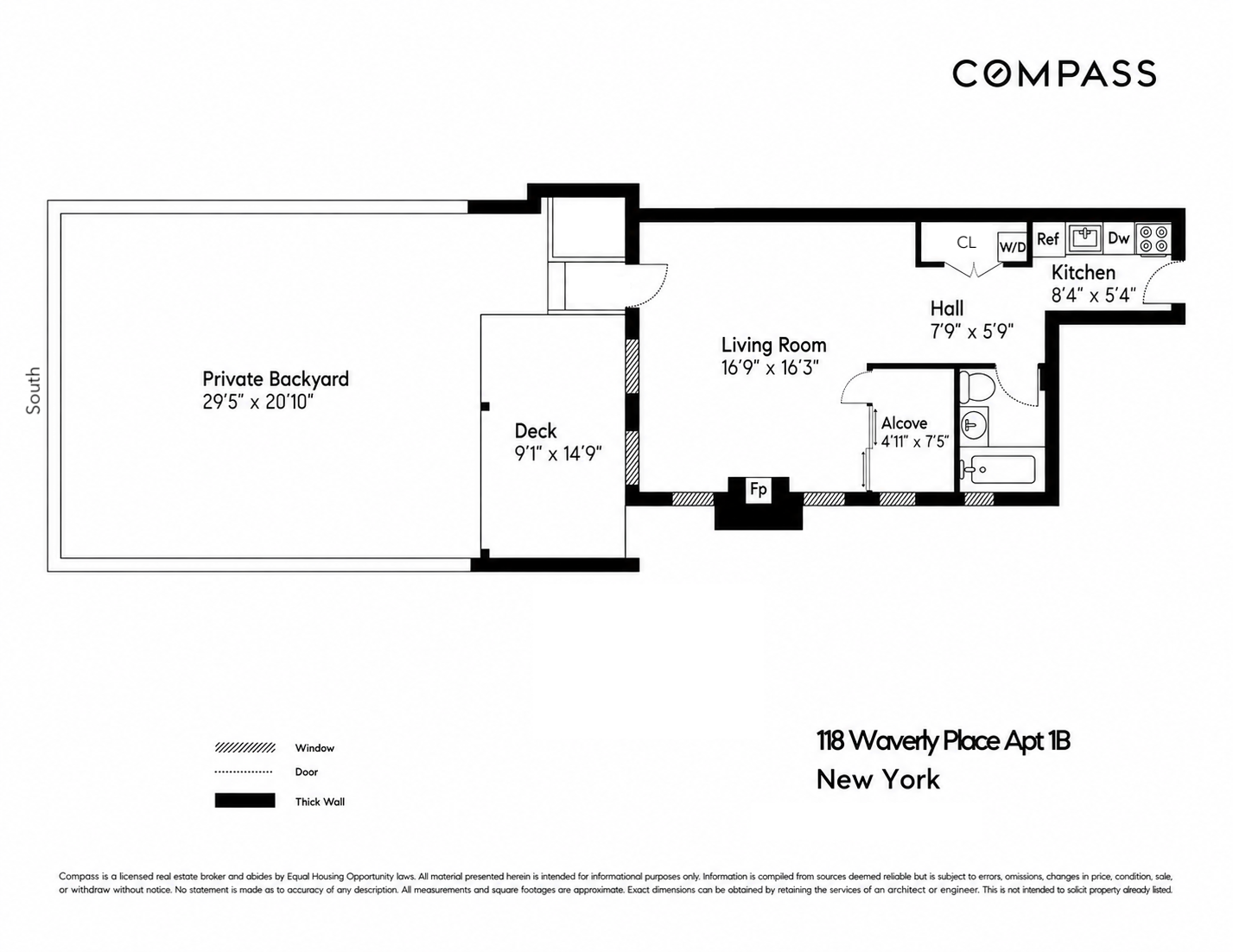 118 Waverly Place, Unit 1B Manhattan, NY 10011 - Photo 8 of 8 Gallery Image 8