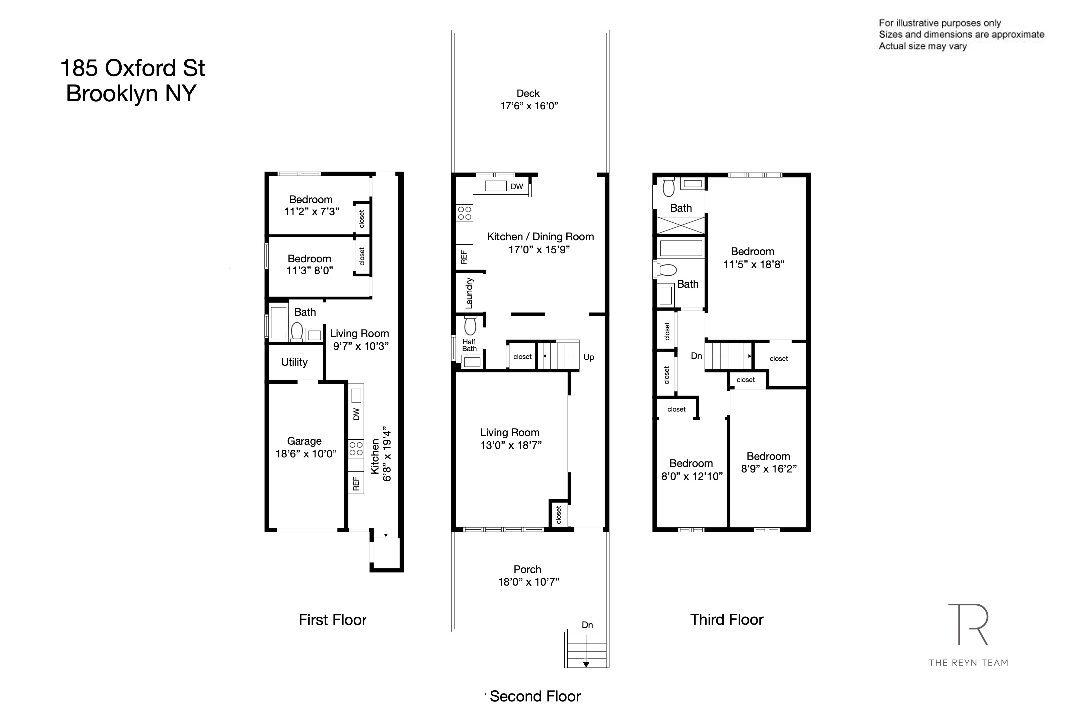 185 Oxford Street Brooklyn, NY 11235 - Photo 17 of 17 a picture of a floor plan