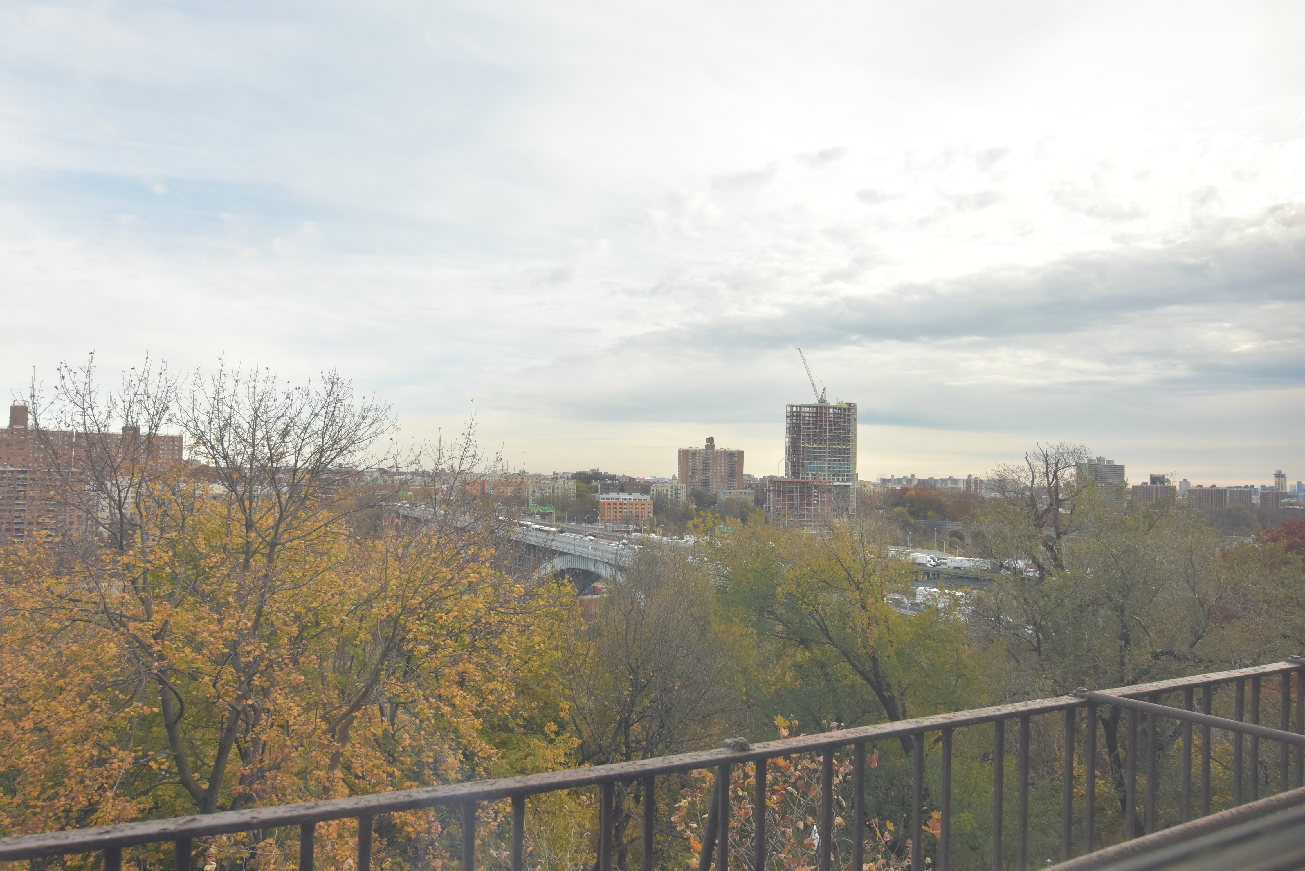 20 Laurel Hill Terrace, Unit 6A Manhattan, NY 10033 - Photo 10 of 11 a view of a city from a balcony