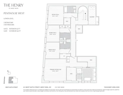$26,880,000 | 211 West 84th Street, Unit PHWEST | Upper West Side