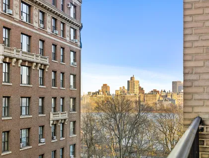 a view of a city with tall buildings