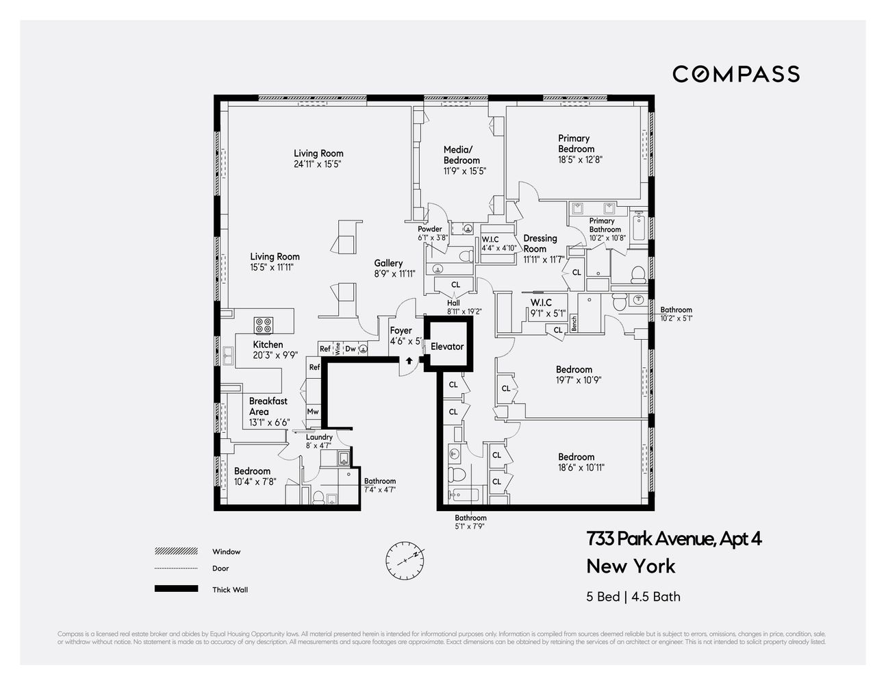 $7,650,000 | 733 Park Avenue, Unit 4 | Lenox Hill